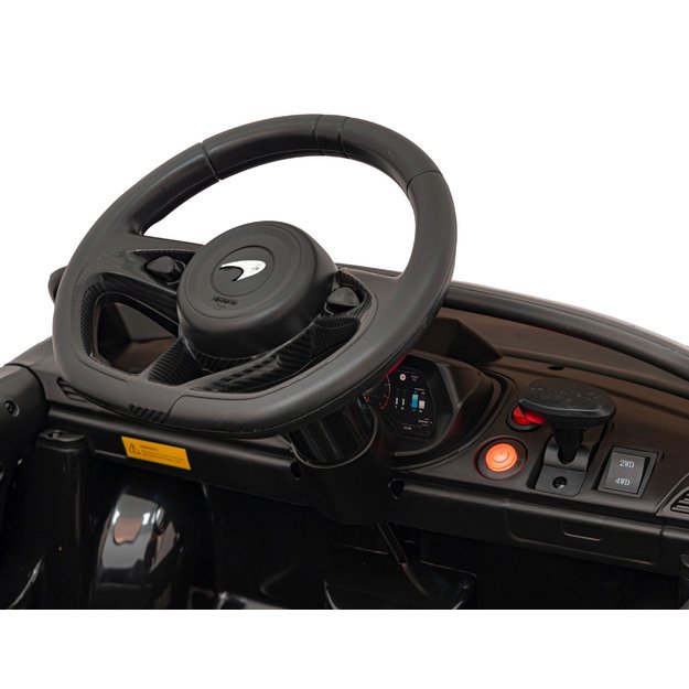 Vienvietis elektromobilis vaikams McLaren Artur 4x4, juodas