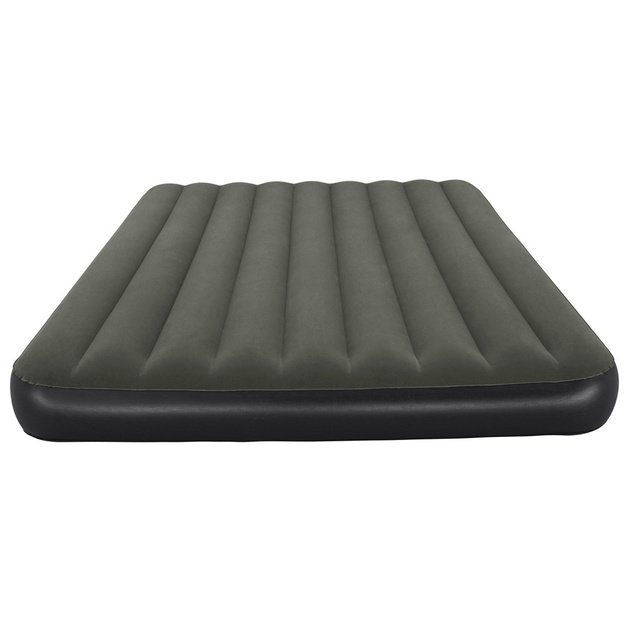 Dvivietis pripučiamas čiužinys  su įmontuotu "Tritech" oro siurbliu 203x152x25cm, Bestway