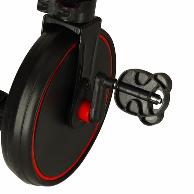 Vaikiškas balansinis triratis su pedalais, raudonas, Trike Fix mini 3in1 