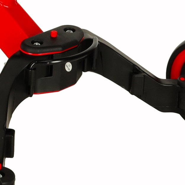 Vaikiškas balansinis triratis su pedalais, raudonas, Trike Fix mini 3in1 