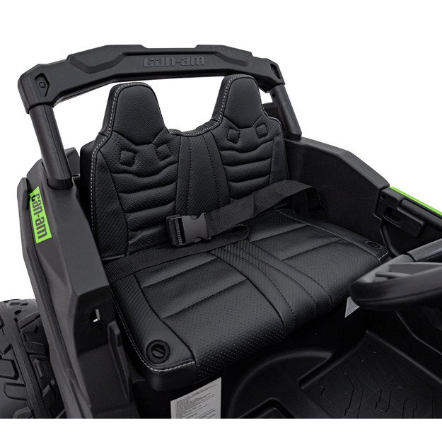 Vienvietis elektrinis bagis vaikams Maverick CAN-AM, žalias 