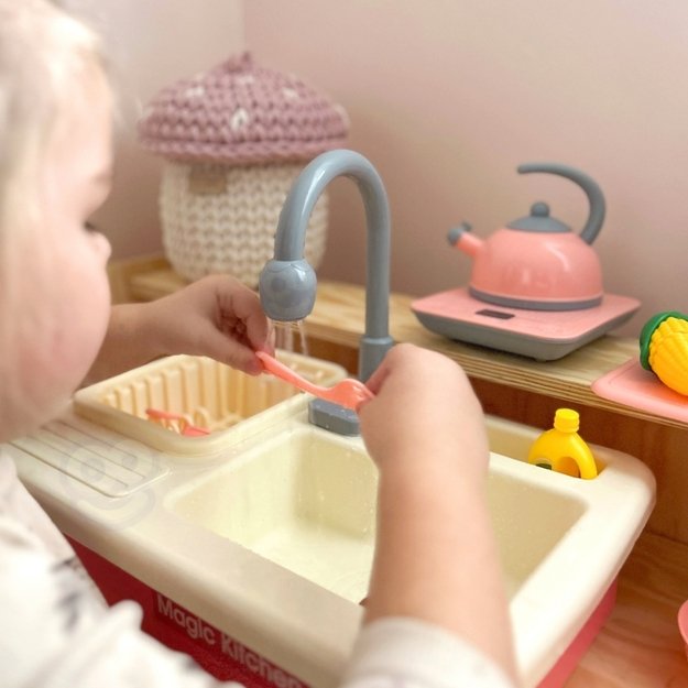 Vaikiškas indų plovimo rinkinys 2in1, WOOPIE