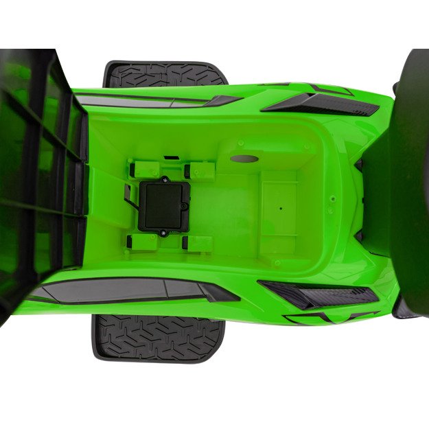 Paspiriama mašinėlė - stumdukas Lamborghini Aventador SV  vaikams, žalia
