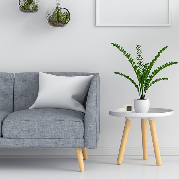 Higrometras - kambario termometras ir drėgmės matuoklis LCD 20 Higrometras - kambario termometras ir drėgmės matuoklis LCD 20