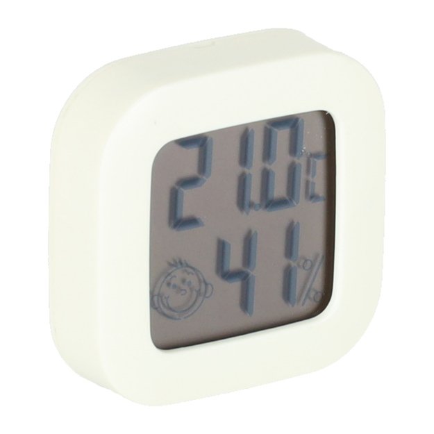 Higrometras - kambario termometras ir drėgmės matuoklis LCD 2 Higrometras - kambario termometras ir drėgmės matuoklis LCD 2