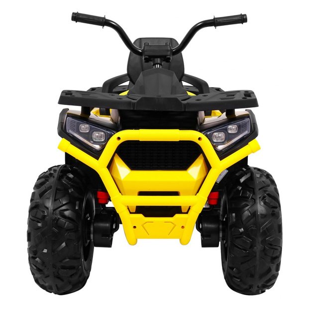 Vienvietis elektrinis keturratis vaikams Quad ATV Desert, geltonas