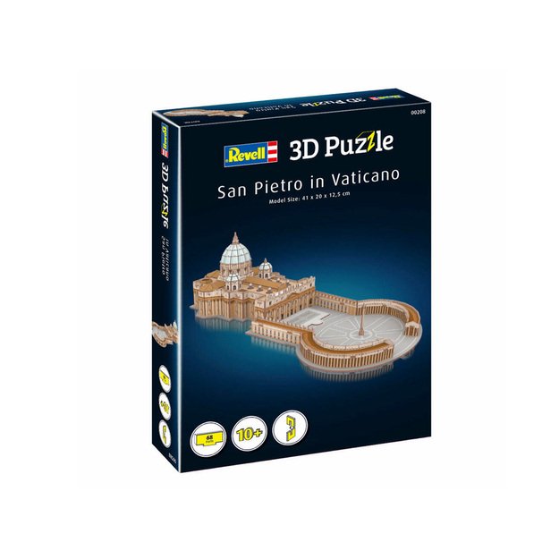 3D erdvinė dėlionė Šventojo Petro bazilika 68 ele