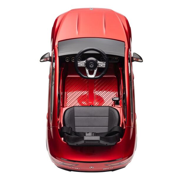 Vienvietis elektromobilis  vaikams  Mercedes CLA 45s AMG 4x4, raudonas lakuotas