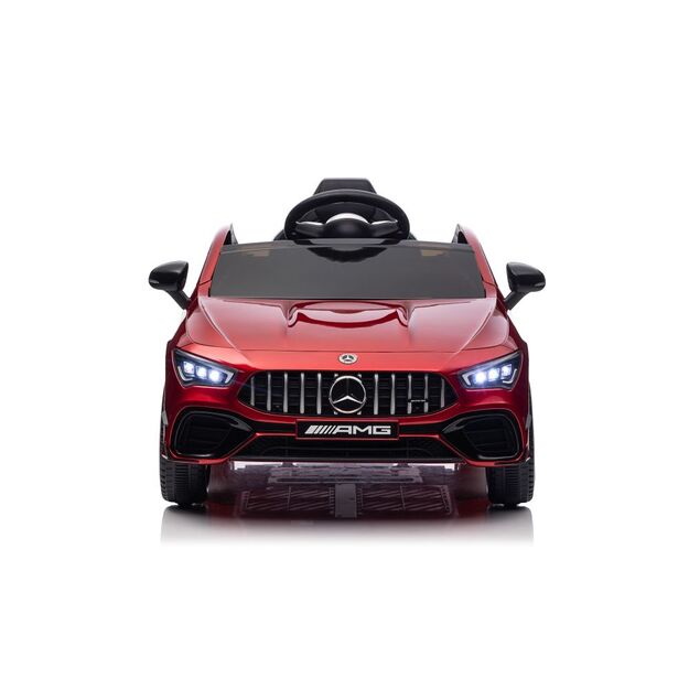 Vienvietis elektromobilis  vaikams  Mercedes CLA 45s AMG 4x4, raudonas lakuotas