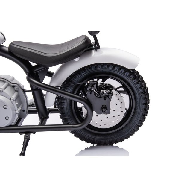 Vaikiškas elektrinis motociklas A9902 36V, baltas