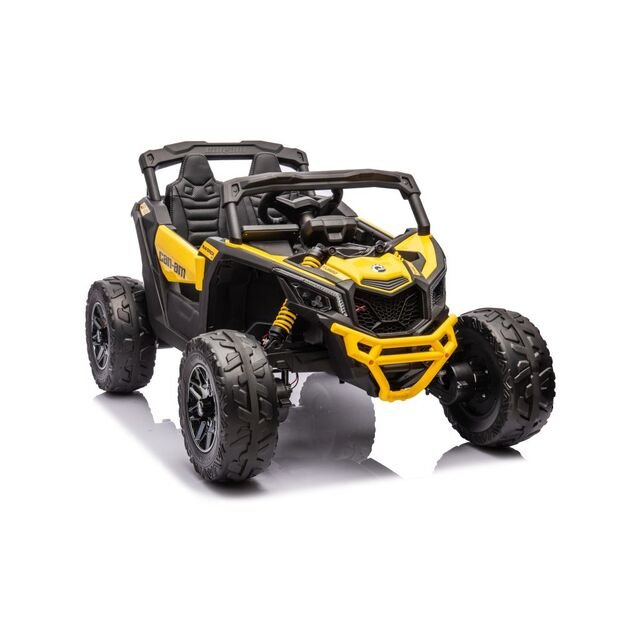 Vienvietis elektrinis bagis vaikams Can-am DK-CA003, geltonas