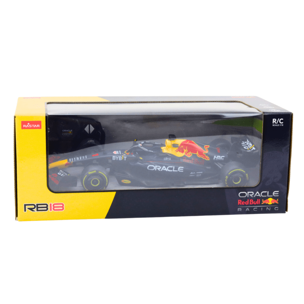 Nuotoliniu būdu valdoma Formulė 1 RC Oracle Red Bull Racing RB18 1:18 F1