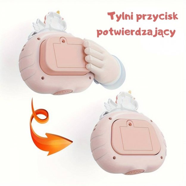 Antistresinis žaidimas POP IT su garso efektais, vienaragis, WOOPIE 3