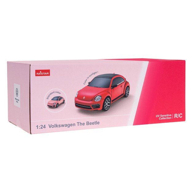 Nuotoliniu būdu valdomas Volkswagen Beetle automobilis