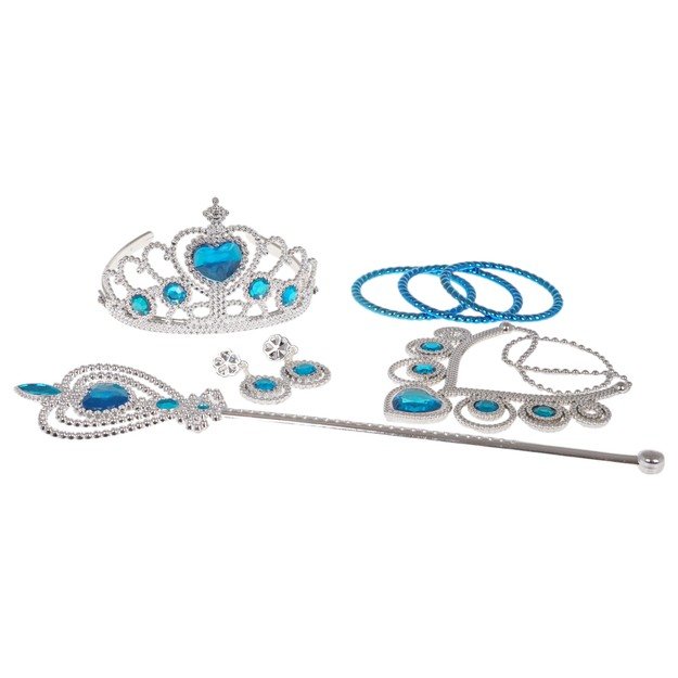 Elegantiškas mažosios princesės rinkinys, mėlynas