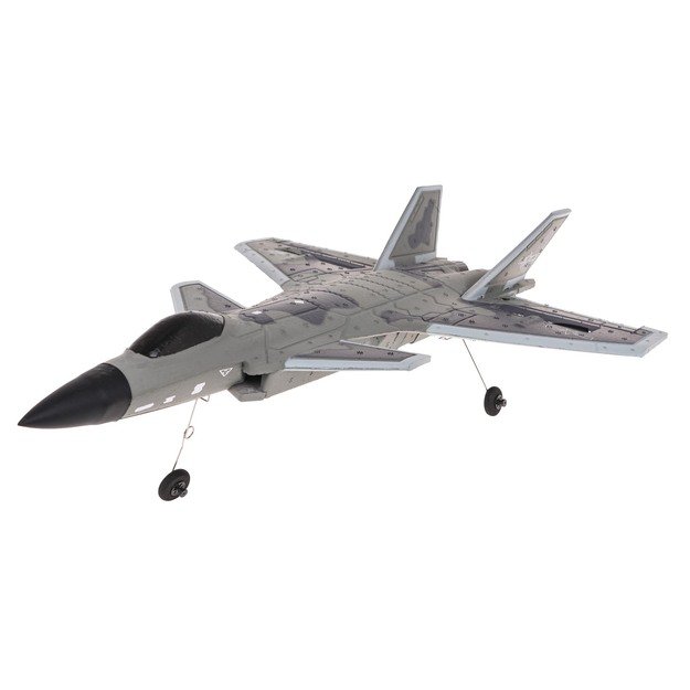Nuotoliniu būdu valdomas naikintuvas RAPTOR J-20, pilkas