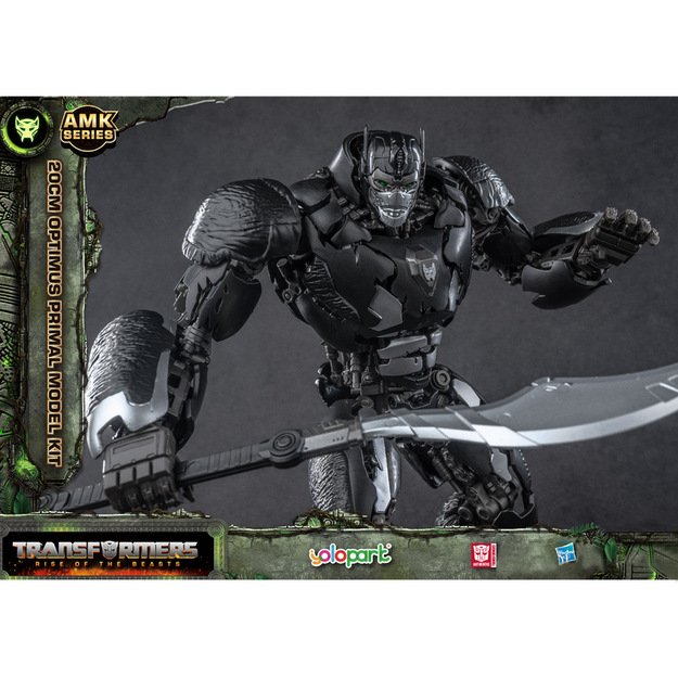 Žaislinis Hasbro Optimus Primal transformerio figūrėlė su priedais 22cm 