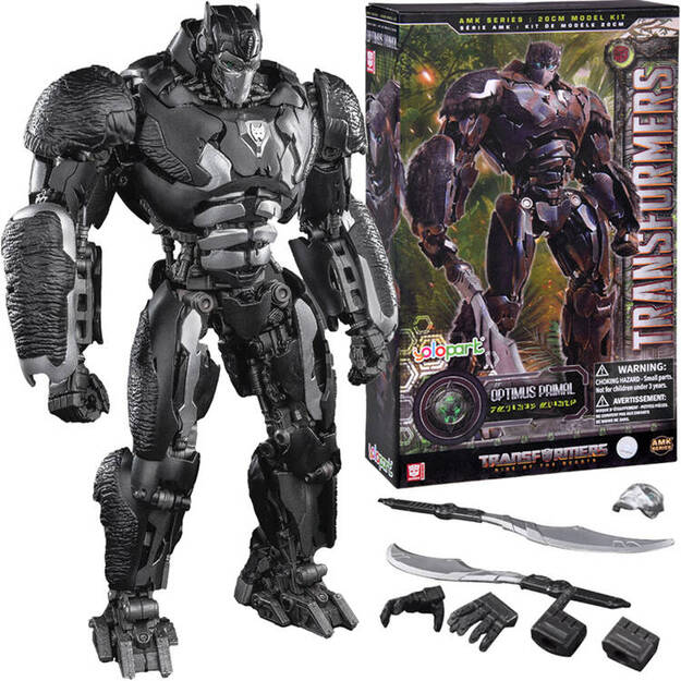 Žaislinis Hasbro Optimus Primal transformerio figūrėlė su priedais 22cm 