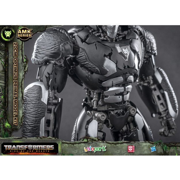 Žaislinis Hasbro Optimus Primal transformerio figūrėlė su priedais 22cm 