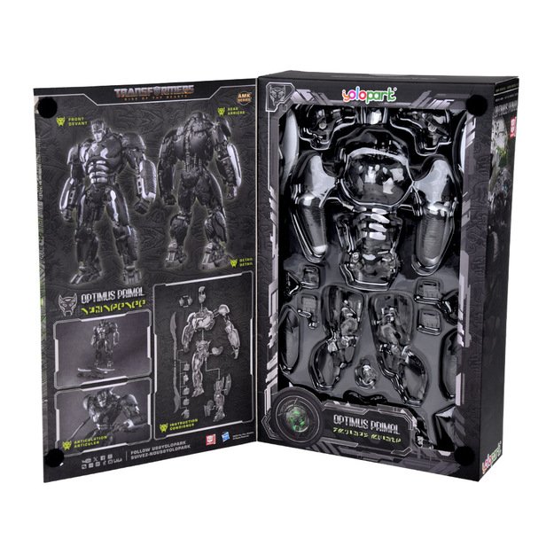 Žaislinis Hasbro Optimus Primal transformerio figūrėlė su priedais 22cm 
