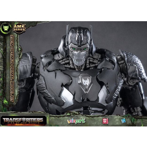 Žaislinis Hasbro Optimus Primal transformerio figūrėlė su priedais 22cm 
