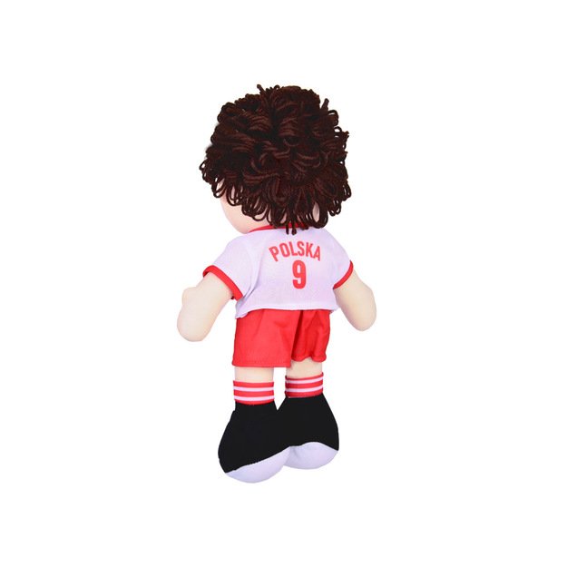 Pliušinė lėlė futbolininkas Robertas 40 cm