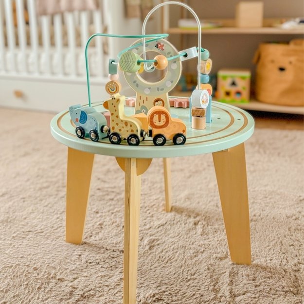 Medinis Montessori veiklos stalas vaikams, TOOKY TOY 