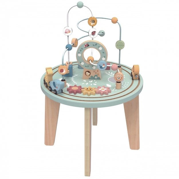 Medinis Montessori veiklos stalas vaikams, TOOKY TOY 