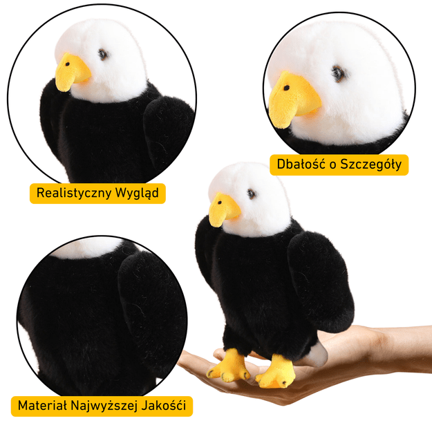 Pliušinis erelis 25 cm