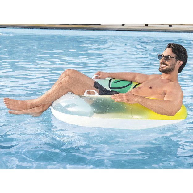 Pripučiamas plaukimo ratas su rankenomis 114cm „Citrina“, Bestway