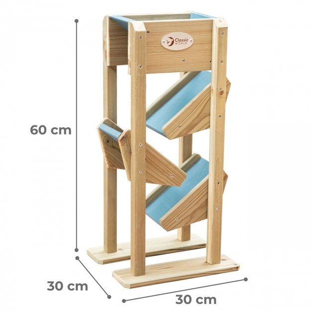Mediniai žaidimų aikštelės smėlio loveliai, CLASSIC WORLD EDU 1