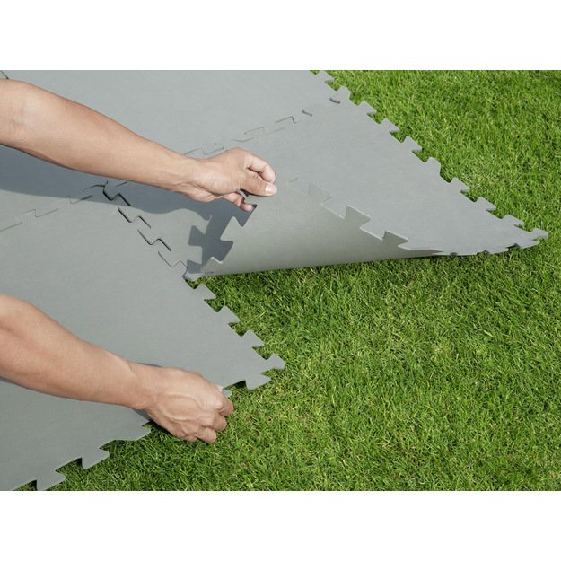 Putų kilimėlis baseinui 50x50cm, pilkas Bestway 58639 