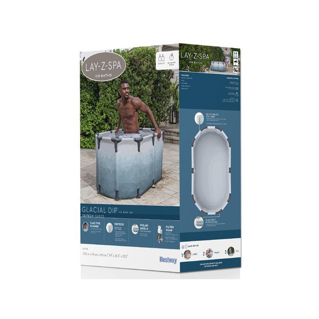 Karkasinė ledo vonia 150x90cm su priedais „Bestway Sea Dip“ 