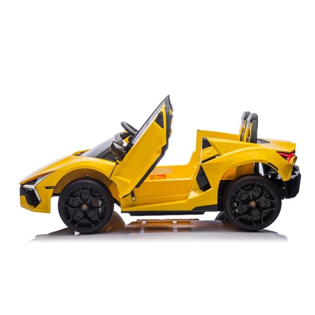 Dvivietis elektromobilis vaikams Lamborghini Revuelto XL, geltonas