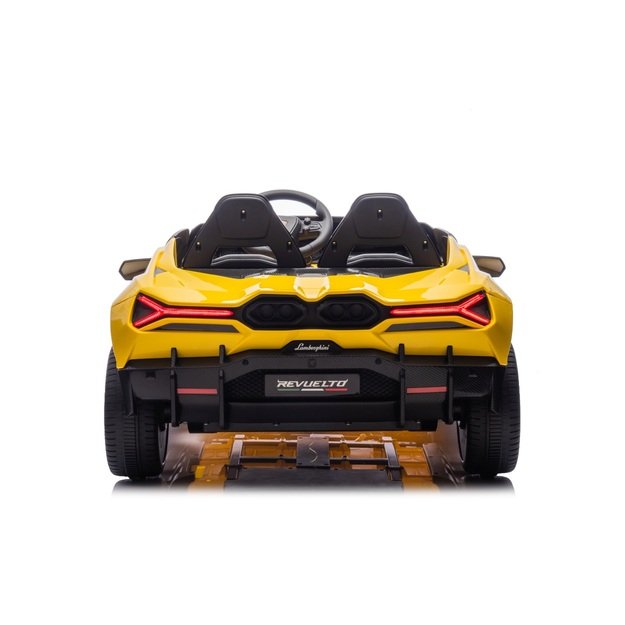 Dvivietis elektromobilis vaikams Lamborghini Revuelto XL, geltonas