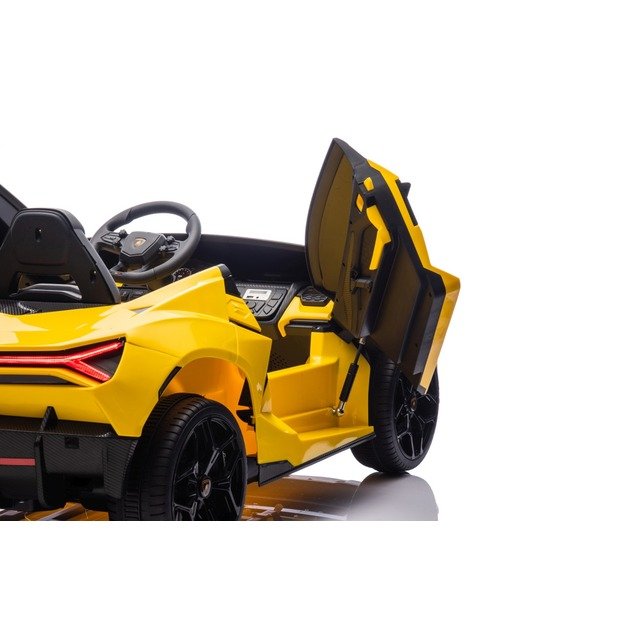 Dvivietis elektromobilis vaikams Lamborghini Revuelto XL, geltonas