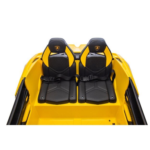Dvivietis elektromobilis vaikams Lamborghini Revuelto XL, geltonas