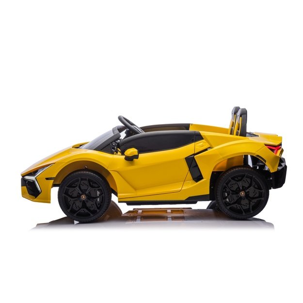 Dvivietis elektromobilis vaikams Lamborghini Revuelto XL, geltonas