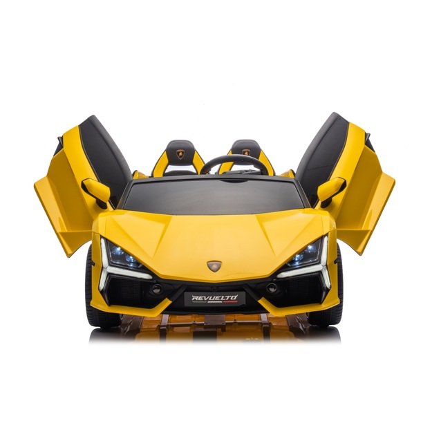 Dvivietis elektromobilis vaikams Lamborghini Revuelto XL, geltonas