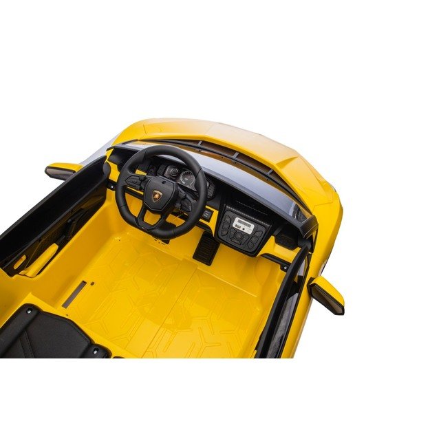 Dvivietis elektromobilis vaikams Lamborghini Revuelto XL, geltonas