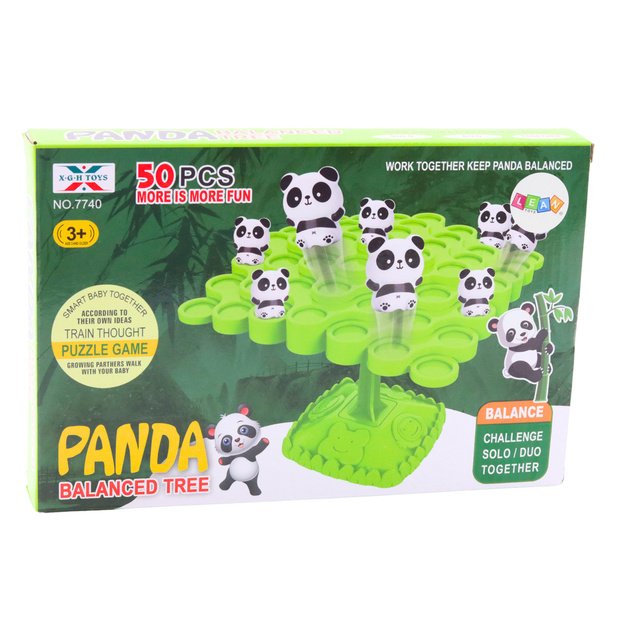Vikrumo žaidimas vaikams „Balansuojantis pandų medis“ 50 el.