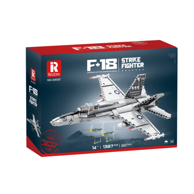 Naikintuvo F-16 Fighting Falcon konstruktoriaus rinkinys 1427 el.