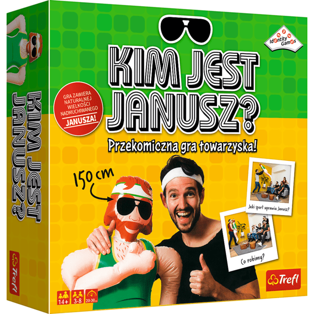 Galvosūkių žaidimas vaikams „Kas yra Jonas?“ Trefl 02378