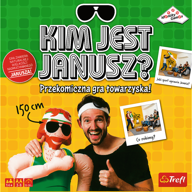 Galvosūkių žaidimas vaikams „Kas yra Jonas?“ Trefl 02378