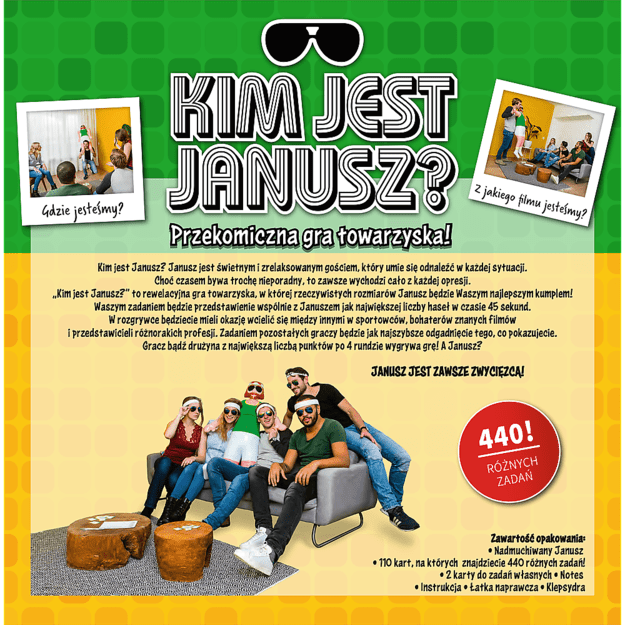 Galvosūkių žaidimas vaikams „Kas yra Jonas?“ Trefl 02378