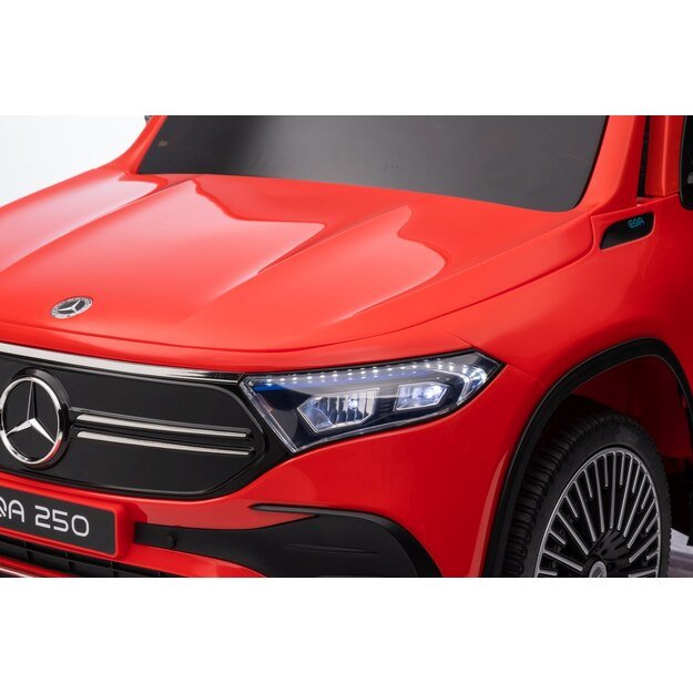 Vienvietis elektrinis džipas vaikams Mercedes Benz EQA 250, raudonas