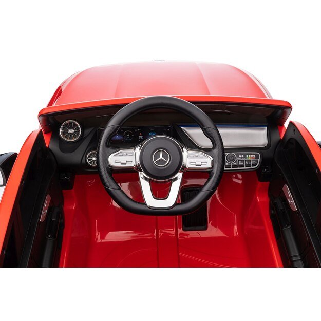 Vienvietis elektrinis džipas vaikams Mercedes Benz EQA 250, raudonas