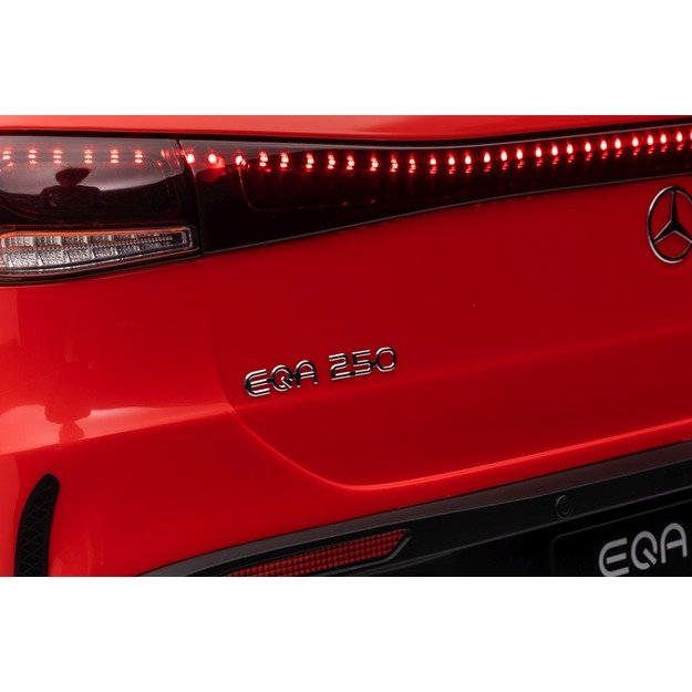 Vienvietis elektrinis džipas vaikams Mercedes Benz EQA 250, raudonas
