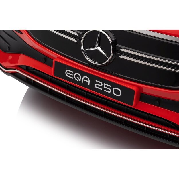 Vienvietis elektrinis džipas vaikams Mercedes Benz EQA 250, raudonas