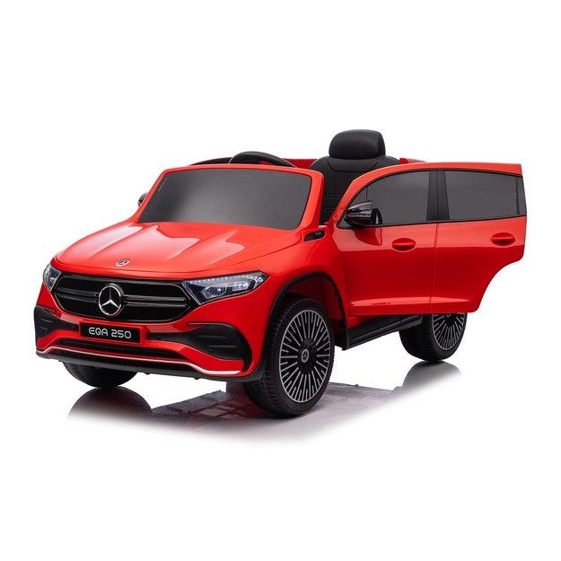 Vienvietis elektrinis džipas vaikams Mercedes Benz EQA 250, raudonas